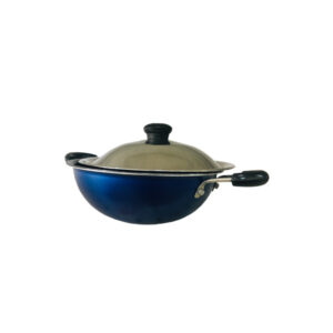 nonstick hopper pan blue