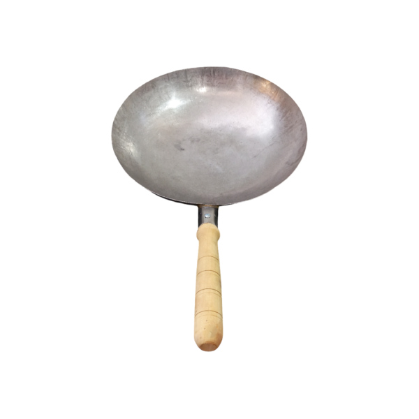 Stainless Steel Wok Pan - 20"