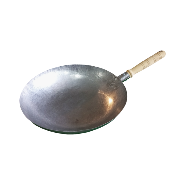 Stainless Steel Wok Pan - 20"