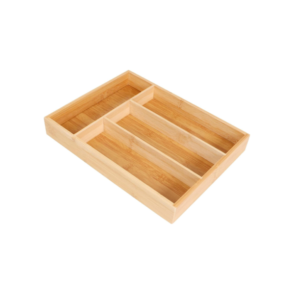 Bamboo Cutlery Holder