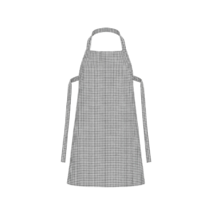 Checked Long Apron
