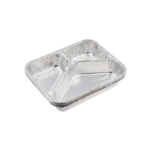Divided Aluminium Foil Container