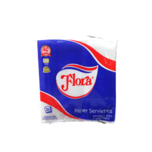 Flora Paper Serviettes – 25 Sheets