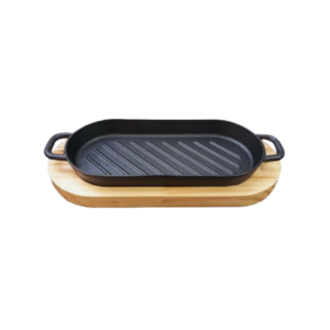 Oval Sizzling Plate – 9"