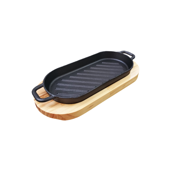 Oval Sizzling Plate – 9"
