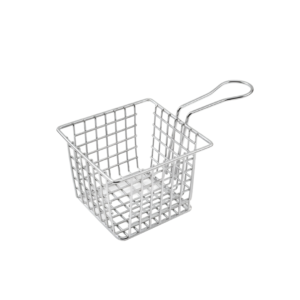 Square Fryer Basket – 12×12×8.5 cm