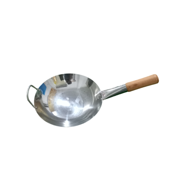 Stainless Steel Wok Pan with Helper Handle - 10"