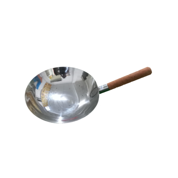 Stainless Steel Wok Pan - 14"