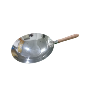 Stainless Steel Wok Pan - 20"