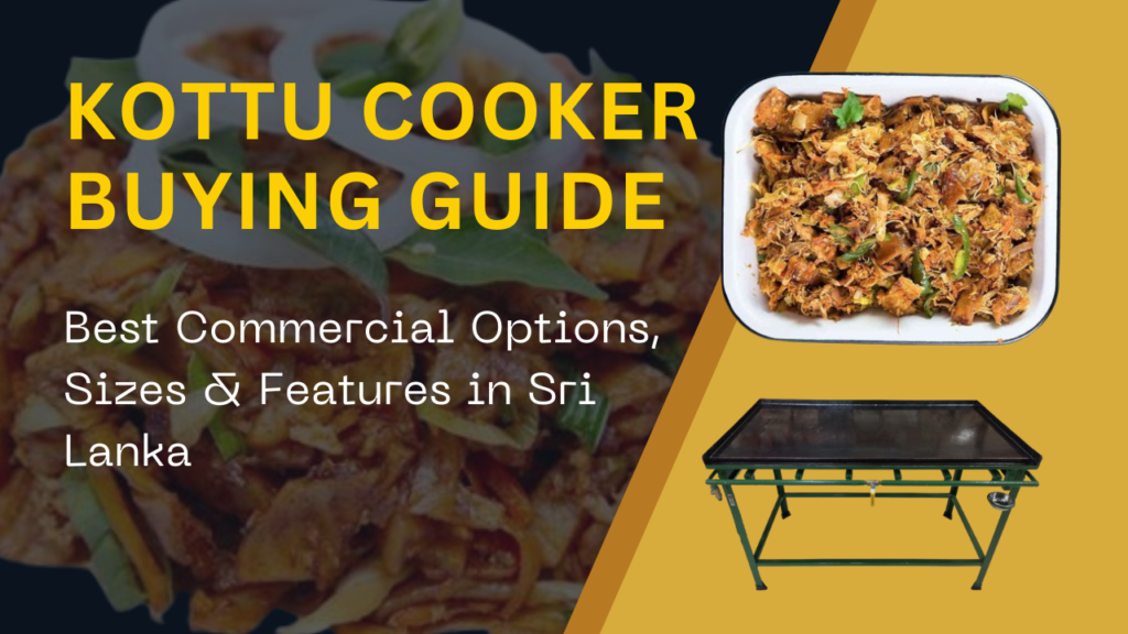 kottu cooker buying guide
